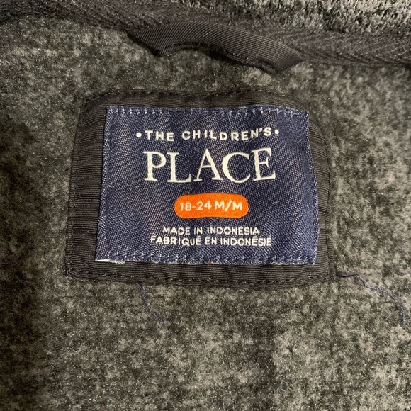 The Children’s Place Baby and Toddler Sweater Fleece Trail Jacket - Picture 2 of 2